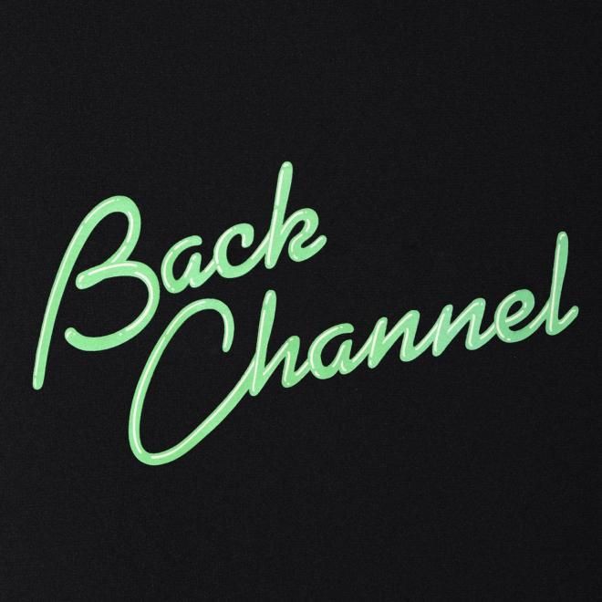 Back Channel NEON SIGN STRETCH TEE (BLACK SUGAR LIMITED