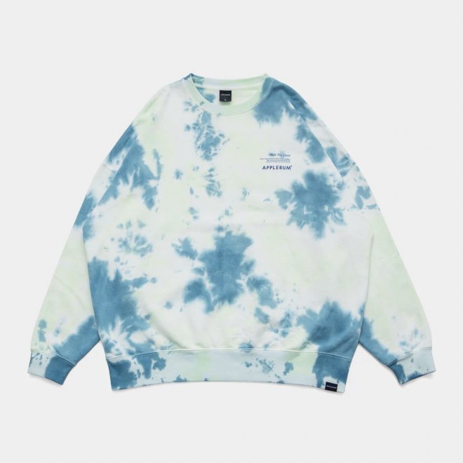 <img class='new_mark_img1' src='https://img.shop-pro.jp/img/new/icons7.gif' style='border:none;display:inline;margin:0px;padding:0px;width:auto;' />APPLEBUM åץХ  TIE DYE CREW SWEAT 1