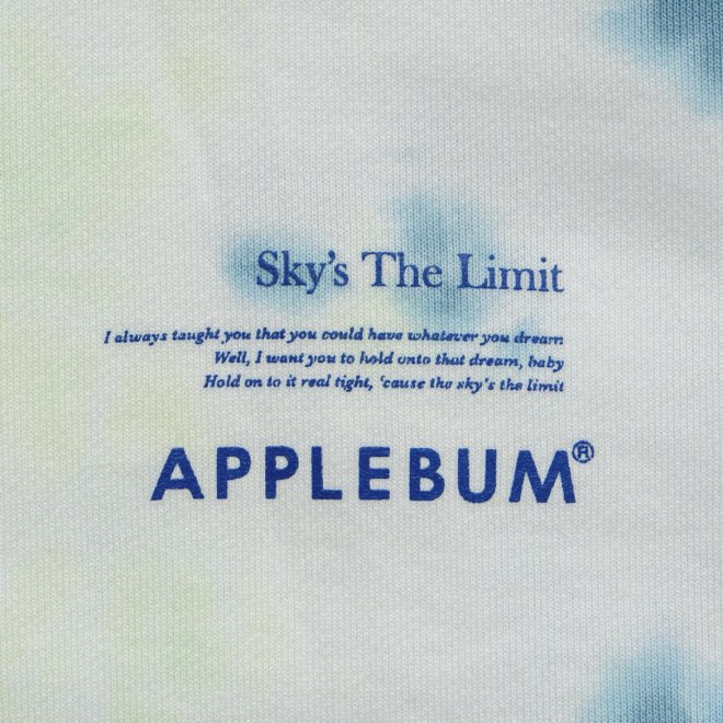 <img class='new_mark_img1' src='https://img.shop-pro.jp/img/new/icons7.gif' style='border:none;display:inline;margin:0px;padding:0px;width:auto;' />APPLEBUM åץХ  TIE DYE CREW SWEAT