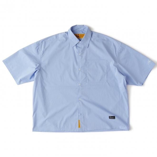 FAT GIGASCREEN 半袖シャツ エフエイティー SALE 30%OFF! _ M,Lsize F32410-SH17 GIGASHEER ◇ FAT エフエー