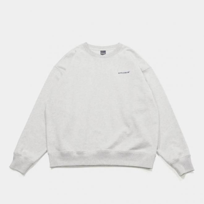 <img class='new_mark_img1' src='https://img.shop-pro.jp/img/new/icons7.gif' style='border:none;display:inline;margin:0px;padding:0px;width:auto;' />APPLEBUM åץХ LOGO CREW SWEAT 1