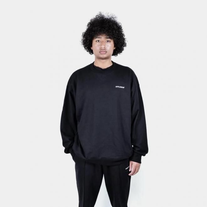 <img class='new_mark_img1' src='https://img.shop-pro.jp/img/new/icons7.gif' style='border:none;display:inline;margin:0px;padding:0px;width:auto;' />APPLEBUM åץХ LOGO CREW SWEAT