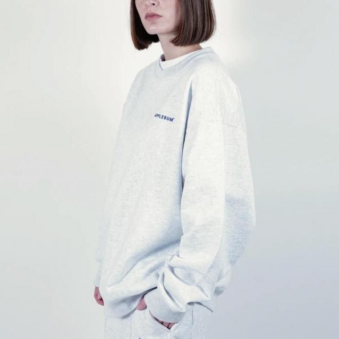 <img class='new_mark_img1' src='https://img.shop-pro.jp/img/new/icons7.gif' style='border:none;display:inline;margin:0px;padding:0px;width:auto;' />APPLEBUM åץХ LOGO CREW SWEAT