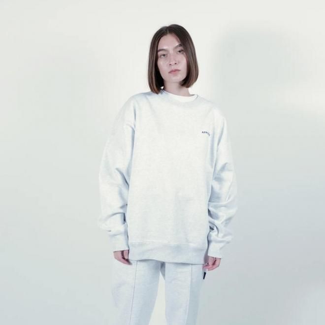 <img class='new_mark_img1' src='https://img.shop-pro.jp/img/new/icons7.gif' style='border:none;display:inline;margin:0px;padding:0px;width:auto;' />APPLEBUM åץХ LOGO CREW SWEAT