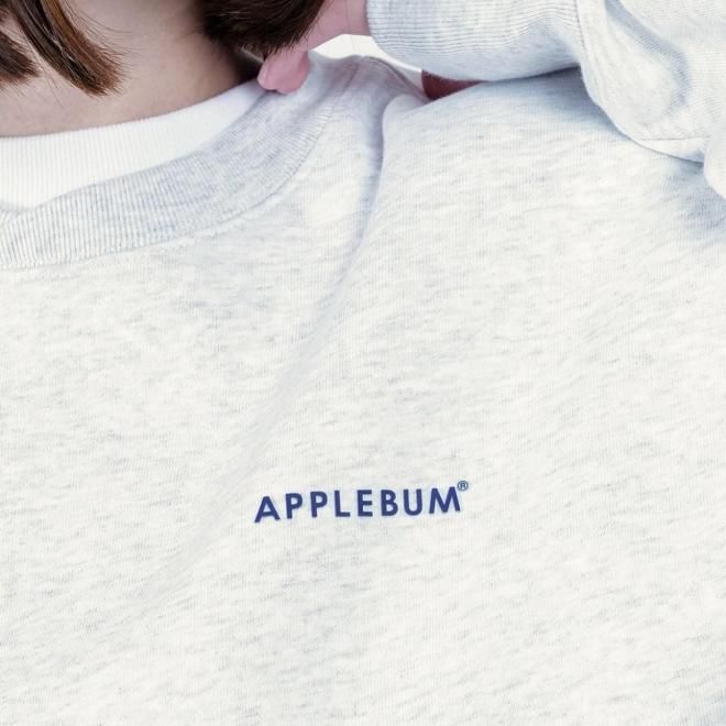 <img class='new_mark_img1' src='https://img.shop-pro.jp/img/new/icons7.gif' style='border:none;display:inline;margin:0px;padding:0px;width:auto;' />APPLEBUM åץХ LOGO CREW SWEAT
