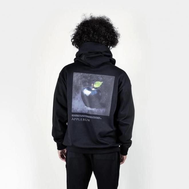 <img class='new_mark_img1' src='https://img.shop-pro.jp/img/new/icons7.gif' style='border:none;display:inline;margin:0px;padding:0px;width:auto;' />APPLEBUM åץХ BLACK APPLE SWEAT PARKA