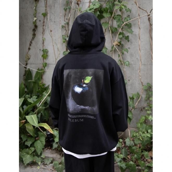 <img class='new_mark_img1' src='https://img.shop-pro.jp/img/new/icons7.gif' style='border:none;display:inline;margin:0px;padding:0px;width:auto;' />APPLEBUM åץХ BLACK APPLE SWEAT PARKA