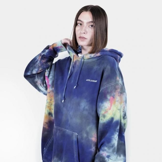 APPLEBUM アップルバム “ウエス” SWEAT PARKA - BLACK SUGAR