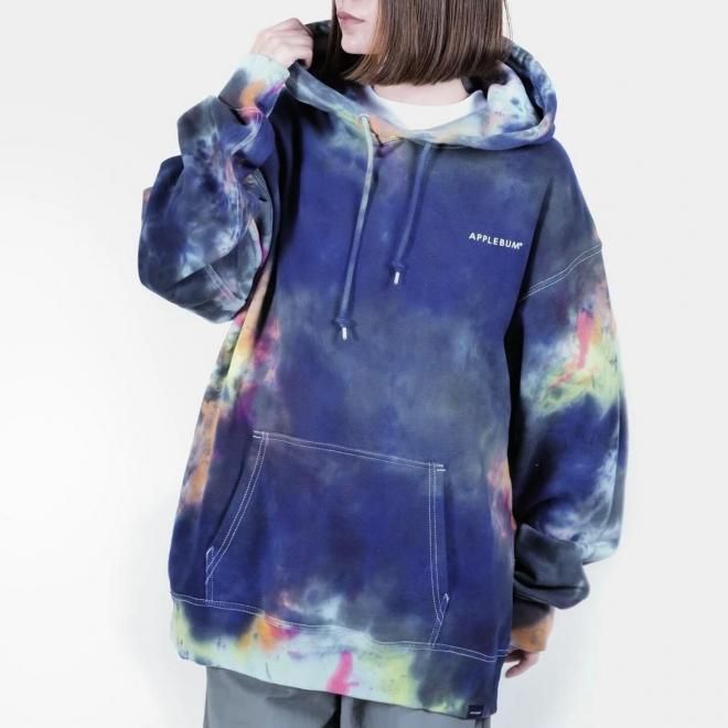 APPLEBUM アップルバム “ウエス” SWEAT PARKA - BLACK SUGAR