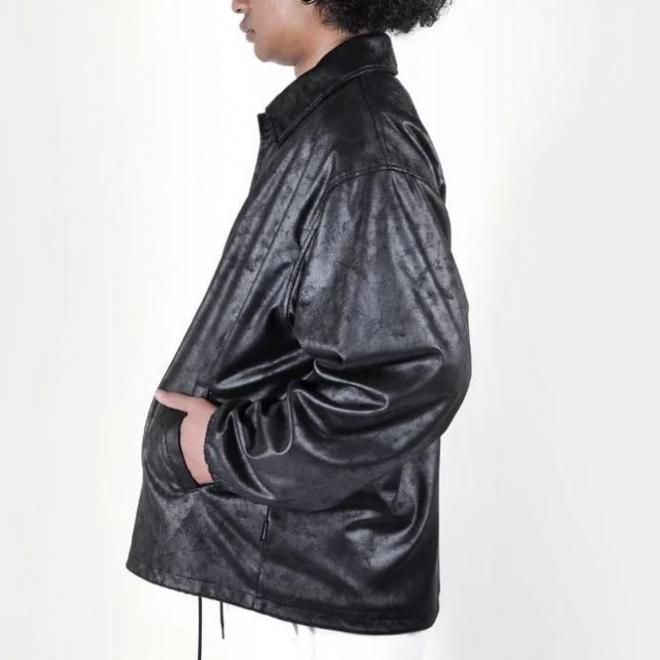 <img class='new_mark_img1' src='https://img.shop-pro.jp/img/new/icons7.gif' style='border:none;display:inline;margin:0px;padding:0px;width:auto;' />APPLEBUM åץХ SYNTHETIC LEATHER JACKET