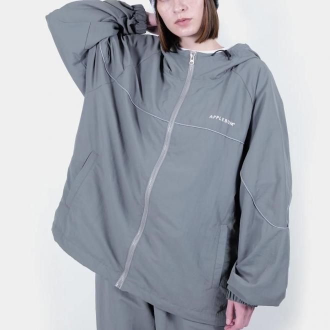 <img class='new_mark_img1' src='https://img.shop-pro.jp/img/new/icons7.gif' style='border:none;display:inline;margin:0px;padding:0px;width:auto;' />APPLEBUM åץХ NYLON TRACK JACKET