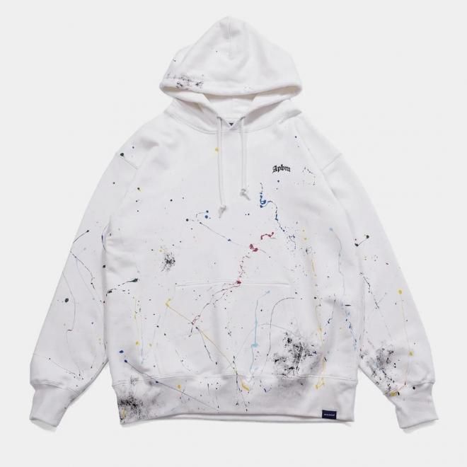 <img class='new_mark_img1' src='https://img.shop-pro.jp/img/new/icons7.gif' style='border:none;display:inline;margin:0px;padding:0px;width:auto;' />APPLEBUM åץХ PAINT SWEAT PARKA 1