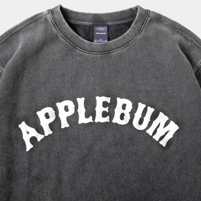 <img class='new_mark_img1' src='https://img.shop-pro.jp/img/new/icons7.gif' style='border:none;display:inline;margin:0px;padding:0px;width:auto;' />APPLEBUM åץХ OLD BASEBALL CREW SWEAT