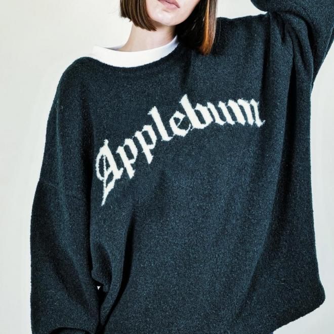 <img class='new_mark_img1' src='https://img.shop-pro.jp/img/new/icons7.gif' style='border:none;display:inline;margin:0px;padding:0px;width:auto;' />APPLEBUM åץХ APPLEBUM WOOL SWEATER