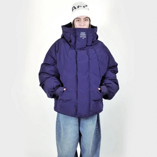 <img class='new_mark_img1' src='https://img.shop-pro.jp/img/new/icons7.gif' style='border:none;display:inline;margin:0px;padding:0px;width:auto;' />APPLEBUM åץХ SHORT PUFF HOOD JACKET