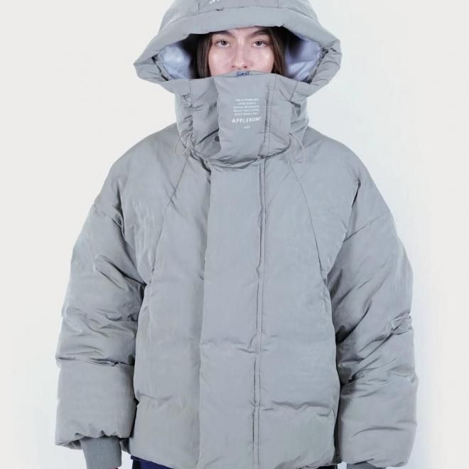 <img class='new_mark_img1' src='https://img.shop-pro.jp/img/new/icons7.gif' style='border:none;display:inline;margin:0px;padding:0px;width:auto;' />APPLEBUM åץХ SHORT PUFF HOOD JACKET