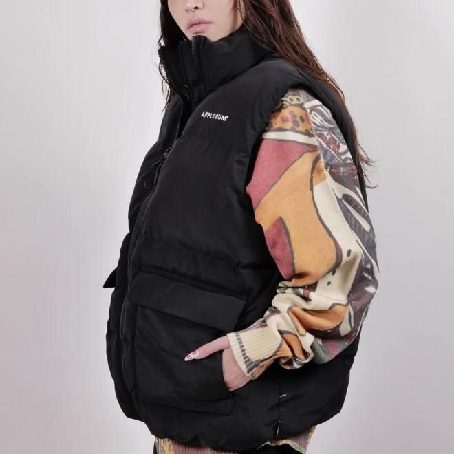 <img class='new_mark_img1' src='https://img.shop-pro.jp/img/new/icons7.gif' style='border:none;display:inline;margin:0px;padding:0px;width:auto;' />APPLEBUM ¥¢¥Ã¥×¥ë¥Ð¥à PUFF VEST