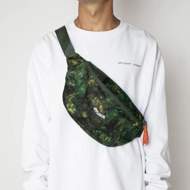 <img class='new_mark_img1' src='https://img.shop-pro.jp/img/new/icons7.gif' style='border:none;display:inline;margin:0px;padding:0px;width:auto;' />APPLEBUM アップルバム “PIXEL CAMO” WAIST BAG
