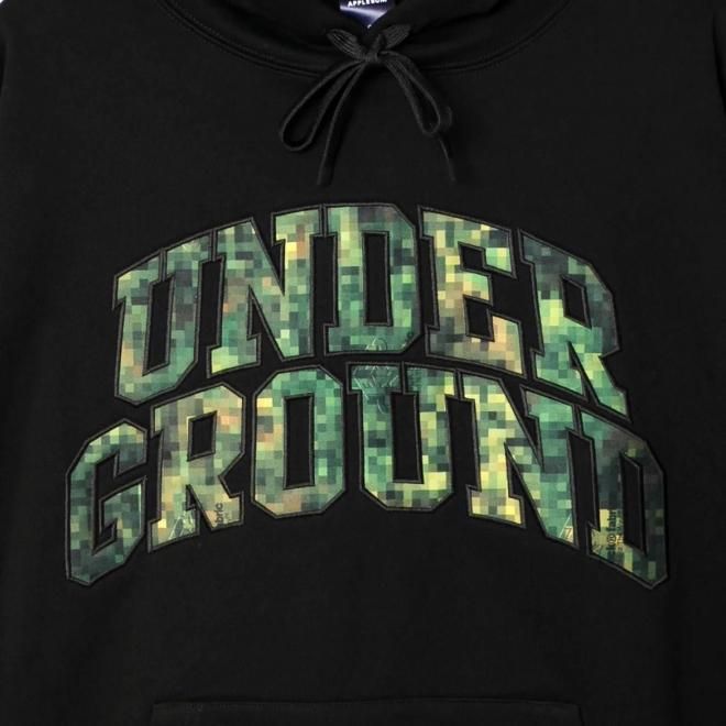 <img class='new_mark_img1' src='https://img.shop-pro.jp/img/new/icons7.gif' style='border:none;display:inline;margin:0px;padding:0px;width:auto;' />APPLEBUM ���åץ�Х� ��PIXEL CAMO UNDERGROUND�� HOODIE
