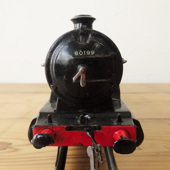 イギリス HORNBY ブリキの鉄道模型シリーズ 機関車 ゼンマイ式 黒 