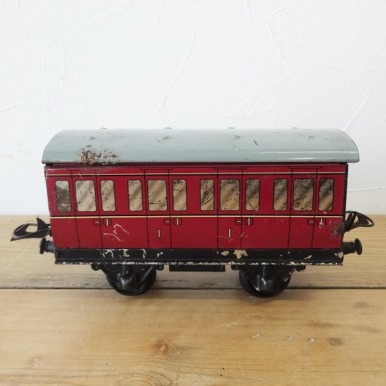 イギリス　HORNBY　ブリキの鉄道模型シリーズ　客車　Ｄ - drop antiques ドロップアンティークス アンティーク家具と雑貨