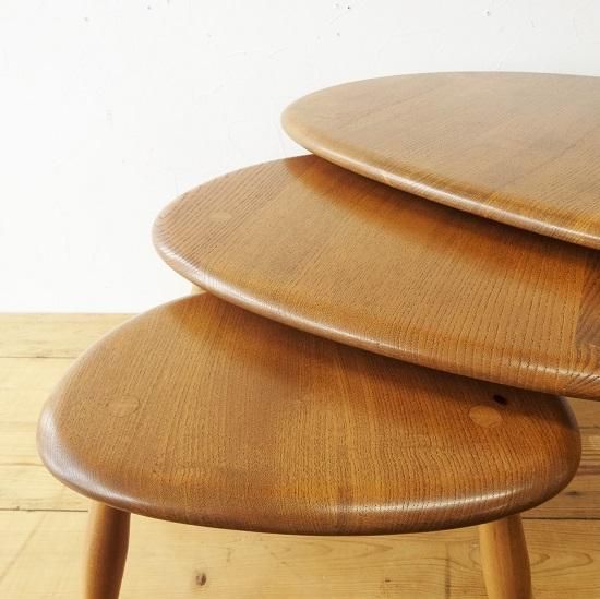 ヴィンテージ アーコール ネストテーブル ＥＲＣＯＬ - drop antiques