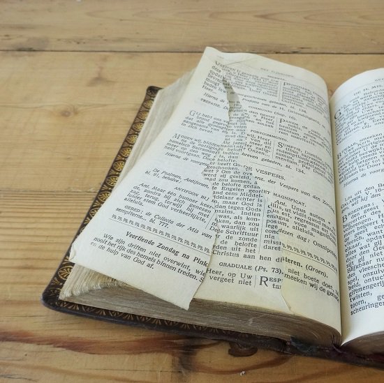 19世紀「HOLY BIBLE 」ドイツ 聖書 大型豪華装丁 アンティーク31