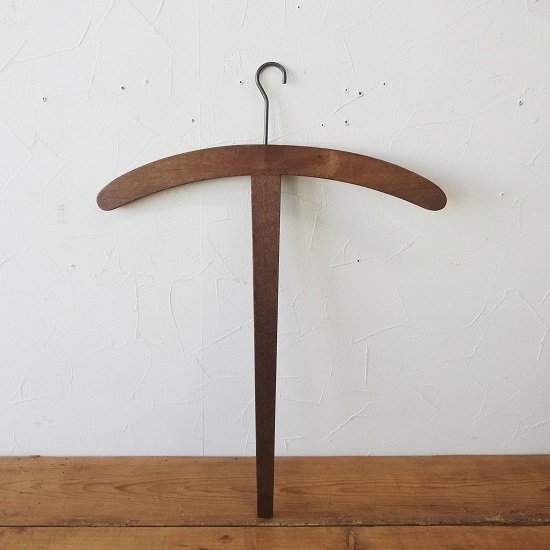 フランス ヴィンテージ 木製の十字ハンガー オーク材 - drop antiques