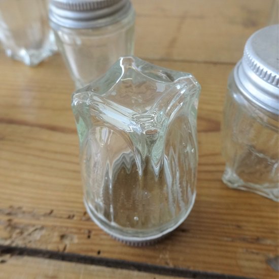 フランスアンティーク タッセル付きガラス瓶⑧