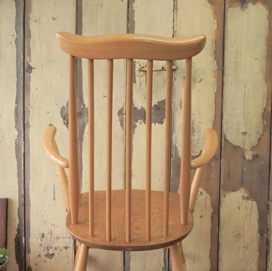 イギリス ヴィンテージ ercol アーコール ロッキングチェア ゴールド