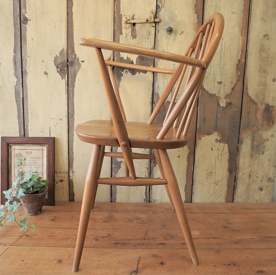 イギリス ヴィンテージ ercol アーコール ウィンザーチェア ６バック