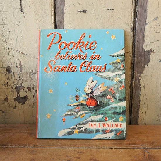 イギリス ヴィンテージ 絵本 Pookie Believes In Santa Claus プーキー ６０年代 Drop Antiques ドロップアンティークス アンティーク家具と雑貨