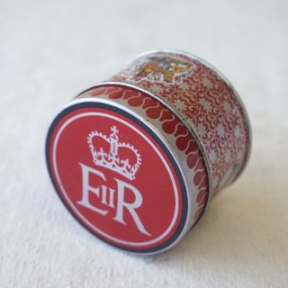 イギリス　ヴィンテージ　コロネーション　エリザベス女王　ブリキ缶　マッチ箱　シルバージュビリー　１９７７年　マッチ入り