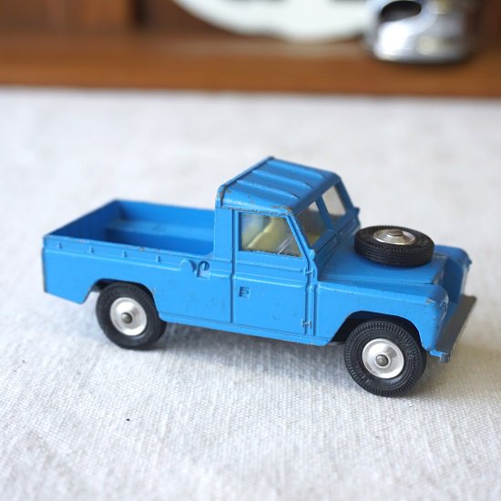 イギリス ヴィンテージ ミニカー CORGI LAND ROVER ブルー - drop