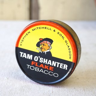 イギリス　ヴィンテージ　ブリキ缶　タバコ　TAM O'SHANTER FLAKE
