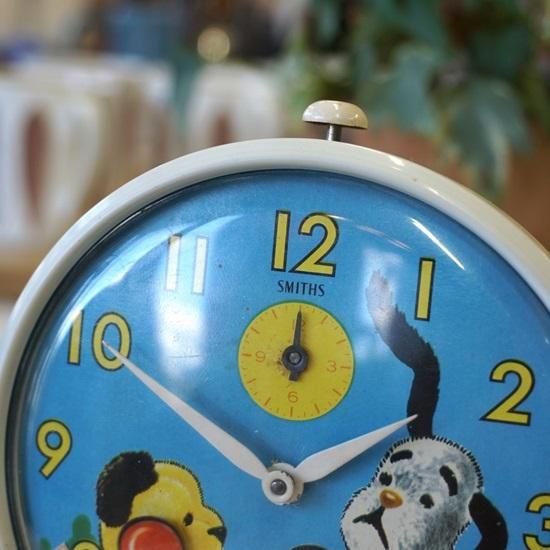 イギリス ヴィンテージ スミス社 スーティーベアの目覚まし時計