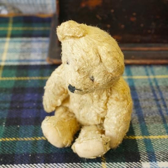 ♥イギリスからやって来た可愛いお顔のアンティーク　テディベア♥ イギリス アンティーク スーティーベア テディベア 愛されすぎた