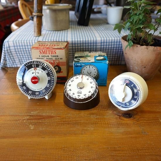 イギリス ヴィンテージ スミス社 キッチンタイマー RINGER 未使用品