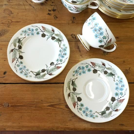 イギリス　ウィントンモーニングセット イギリス ヴィンテージ WEDGWOOD ウェッジウッド 【春