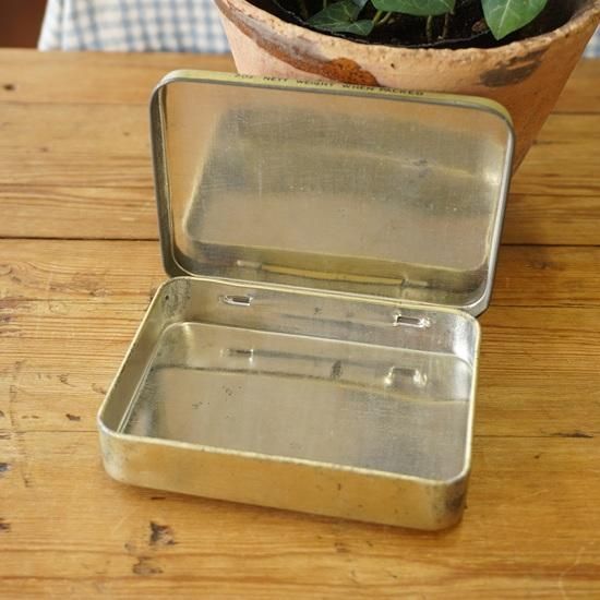 イギリス ヴィンテージ ブリキ缶 RUBICON タバコ缶 - drop