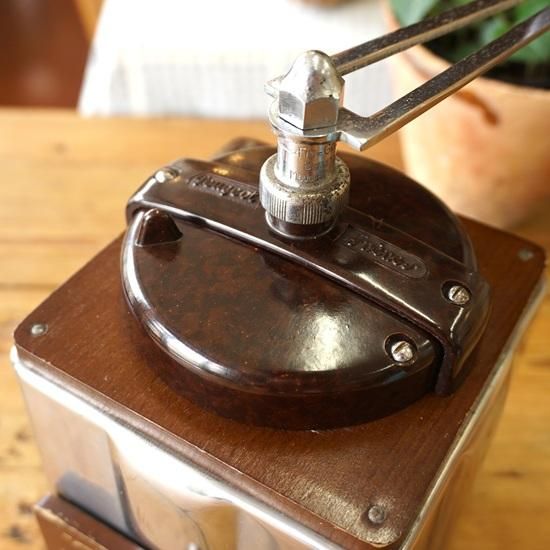 プジョー コーヒーミル 動作確認済 アンティーク フランス フランス ヴィンテージ プジョー コーヒーミル プジノックス