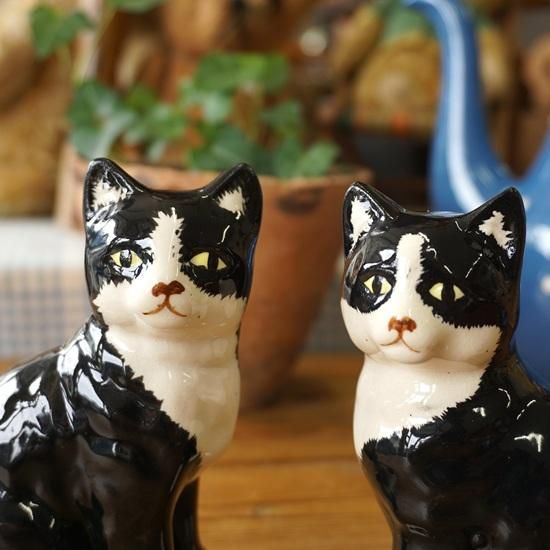 イギリス ヴィンテージ トーキーウェア Babbacombe Pottery ネコ