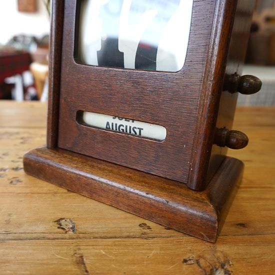 アンティーク　デスクカレンダー 語りかけてくるアール・デコのデスクカレンダー / Antique Art