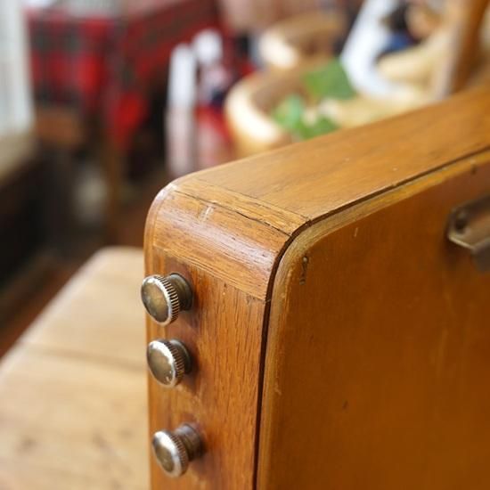 カレンダー　木製　イギリス　アンティーク　ヴィンテージ イギリスアンティーク、木製の卓上カレンダー(k-1133-z