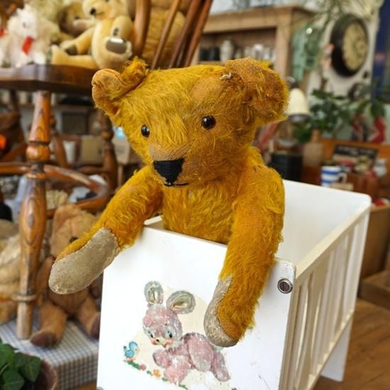 ♥イギリスからやって可愛いヴィンテージ　スーティーテディベア♥ イギリス ヴィンテージ ぬいぐるみ テディベア 作りの良い