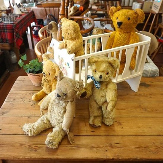 ♥イギリスからやって可愛いヴィンテージ　スーティーテディベア♥ ヴィンテージ スーティーベア - アンティークとテディベアの店