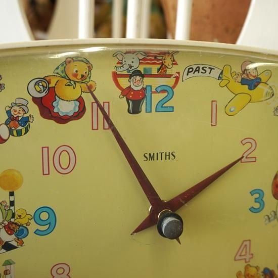 アンティーク　スミス社　SMITH イギリス製　掛時計　ヴィンテージ イギリスSmiths Clocks（スミスクロック）レトロクロック