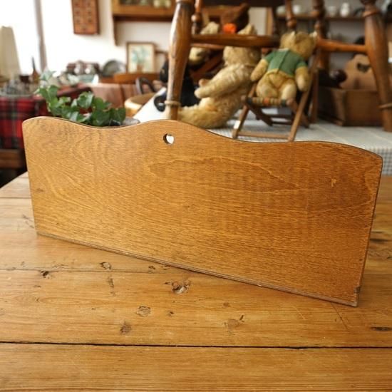 イギリス アンティーク オーク材 真鍮 レターラック 大きめサイズ イギリス ヴィンテージ トラディショナルスタイルのオーク材の