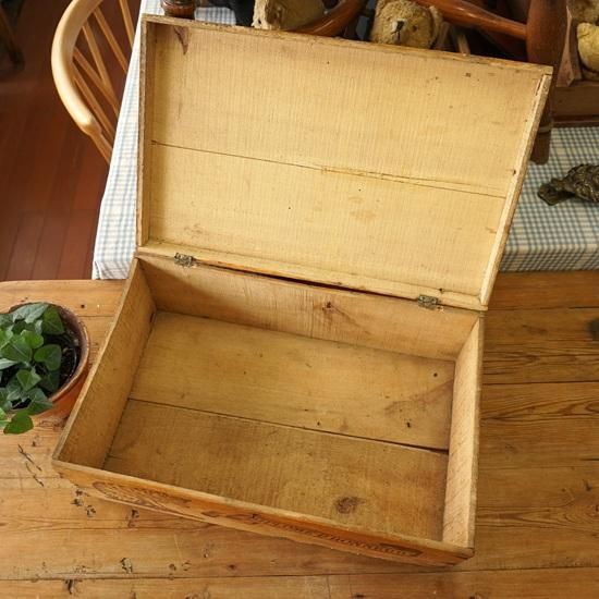 フランスアンティーク 木箱　猫柄　1900年前半 アンティーク ネコ 木箱 LE CHAT HOFFMANN