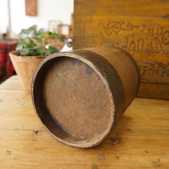 フランス アンティーク 木製のメジャーカップ 計量カップ 2